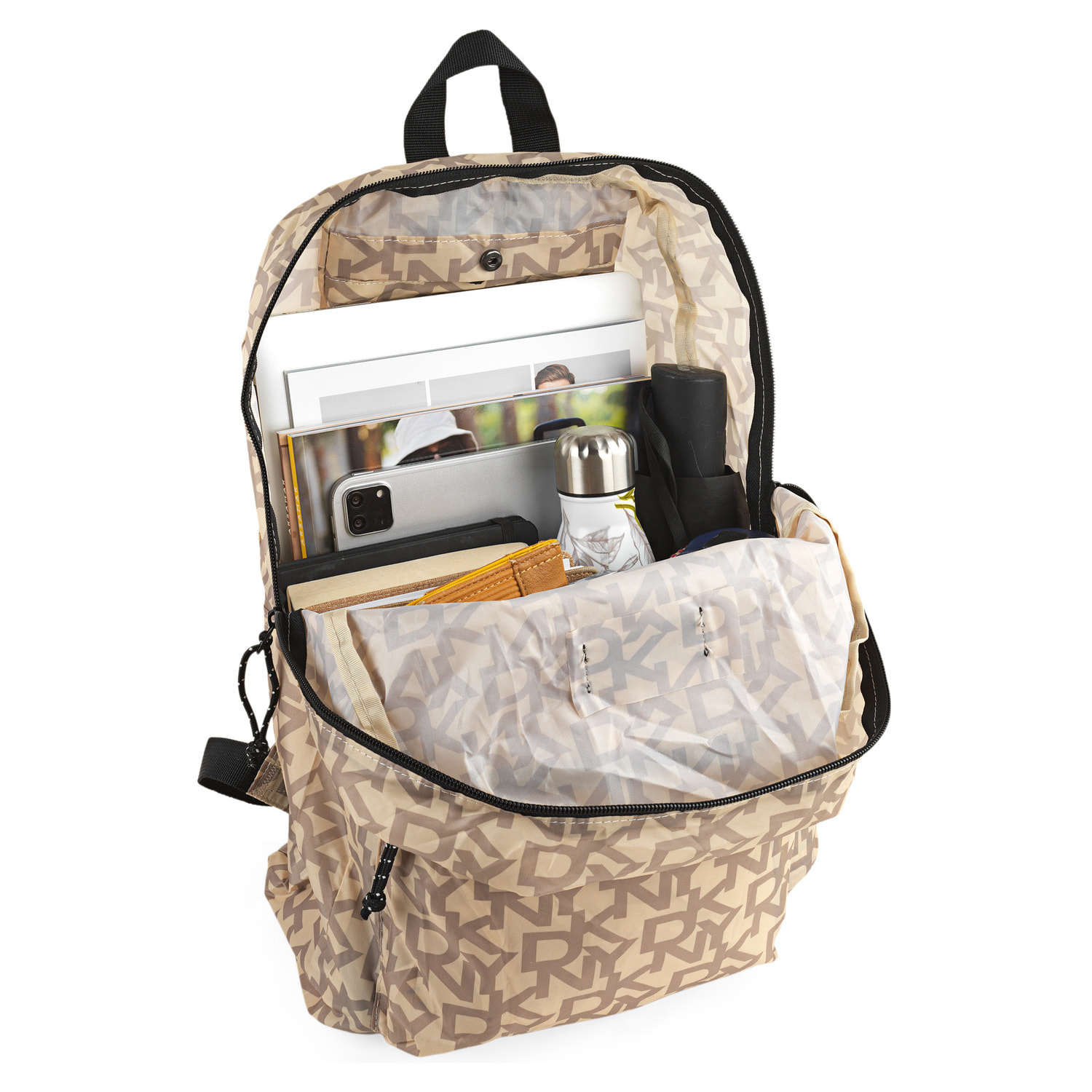 Mochila Casual/Ocio Dkny Dkny-928 Packable Pebble/Stone