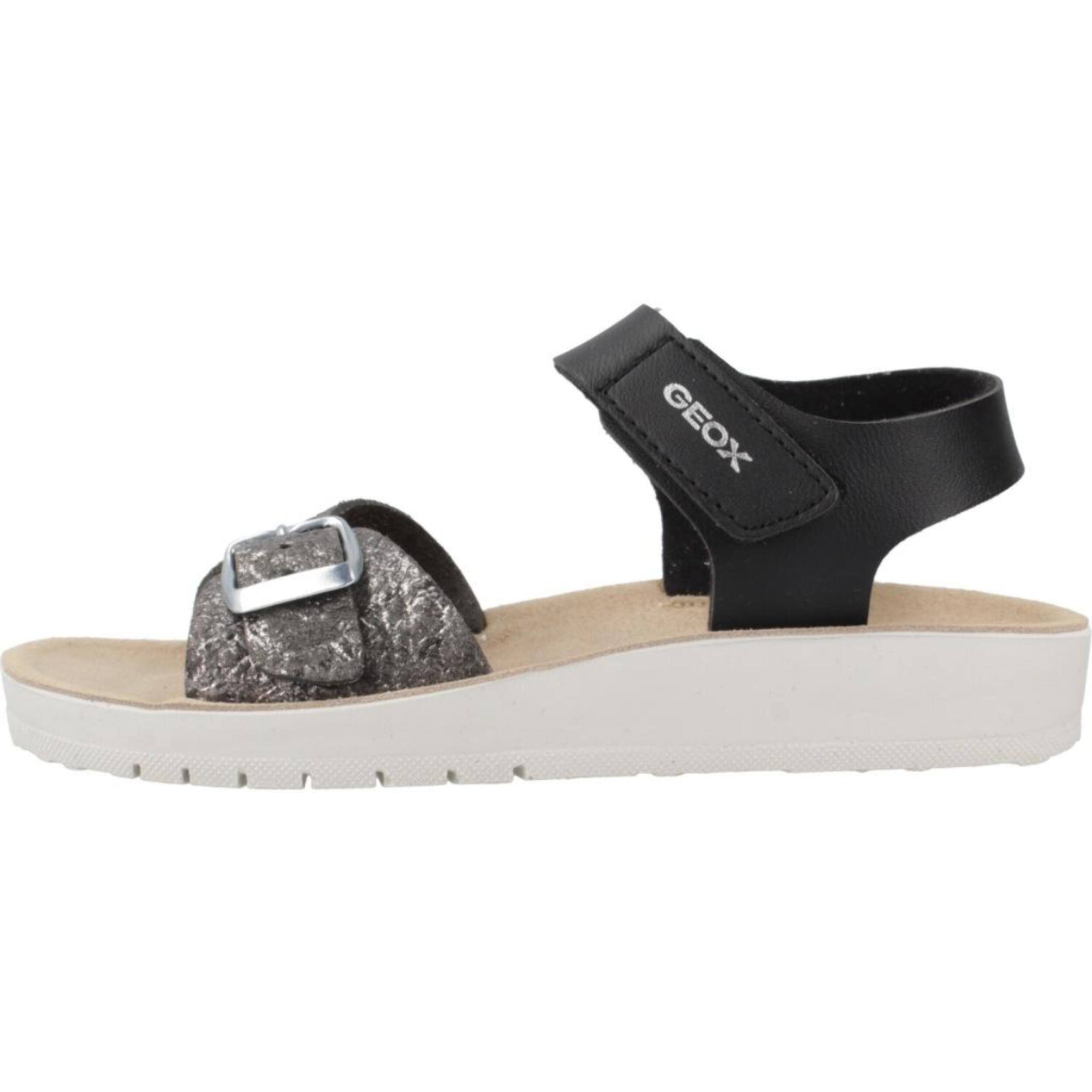 Sandalias Niña de la marca GEOX  modelo J SANDAL COSTAREI GI NEGRO