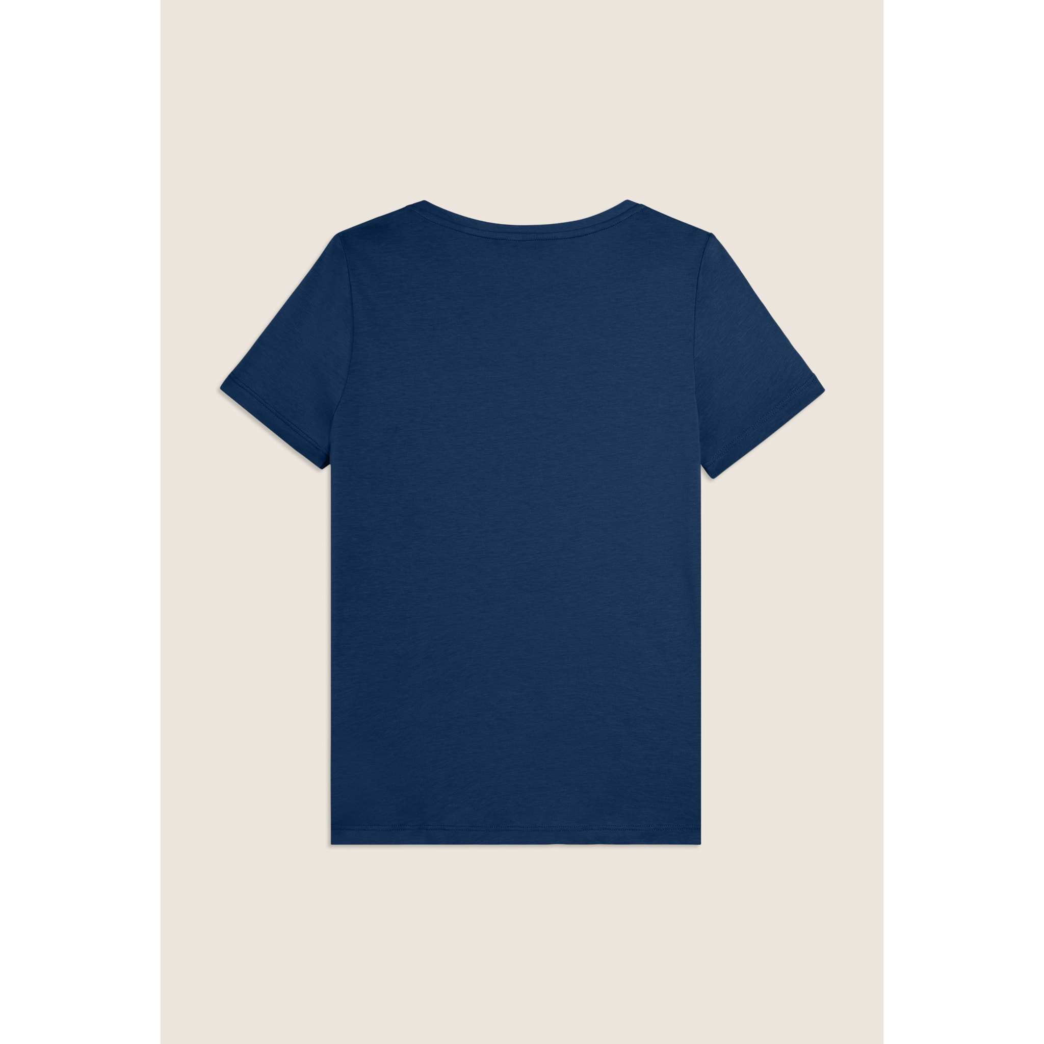 T-shirt in Jersey con Ricami Floreali