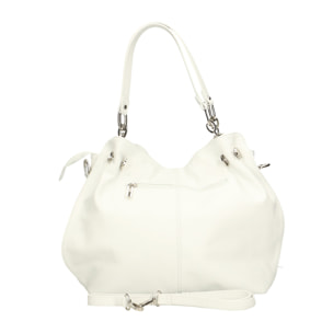Chicca Borse Borsa a Spalla Bianco