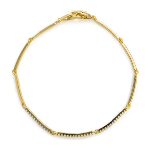 Pulsera Ranme acabado oro amarillo 18k