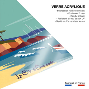 Tableau voyage à dinard Tableau plexiglas