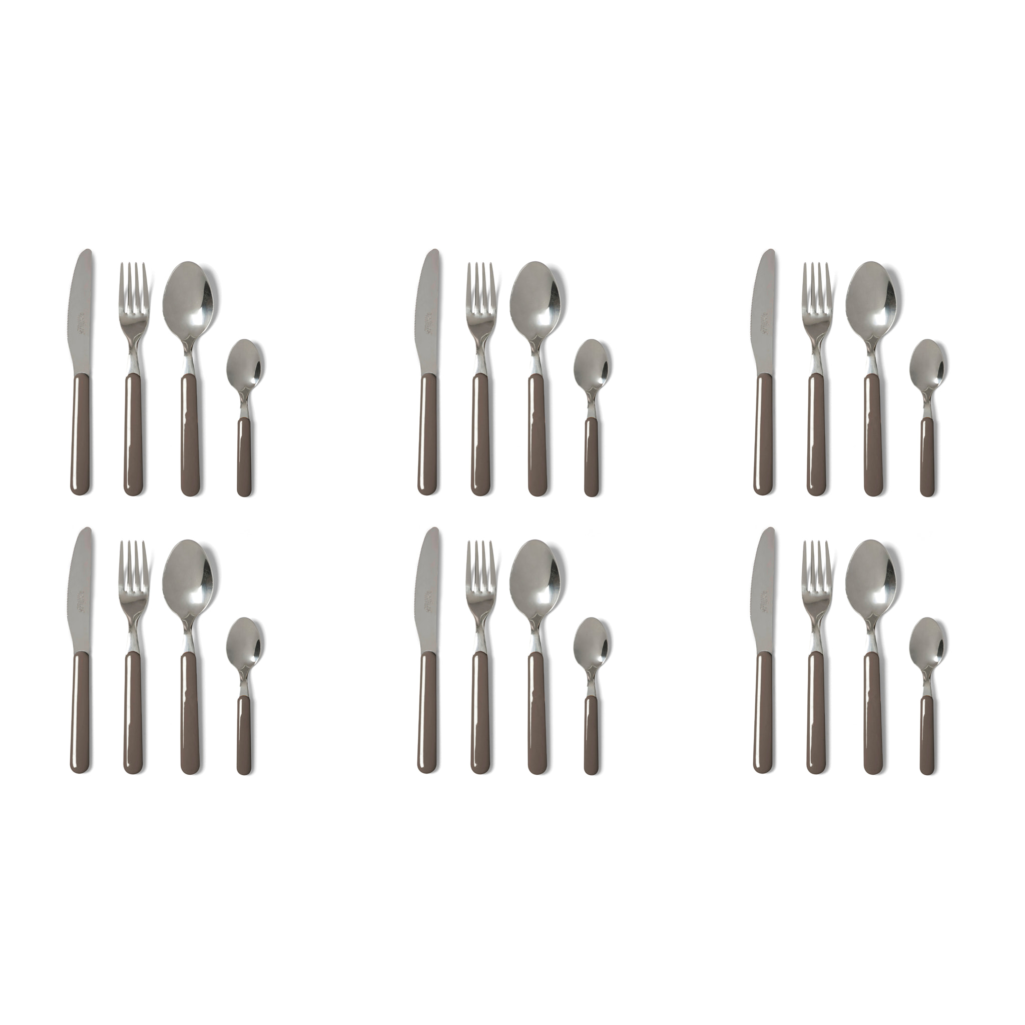 Service 24 couverts Excelsa – Fashion, Acier Gris