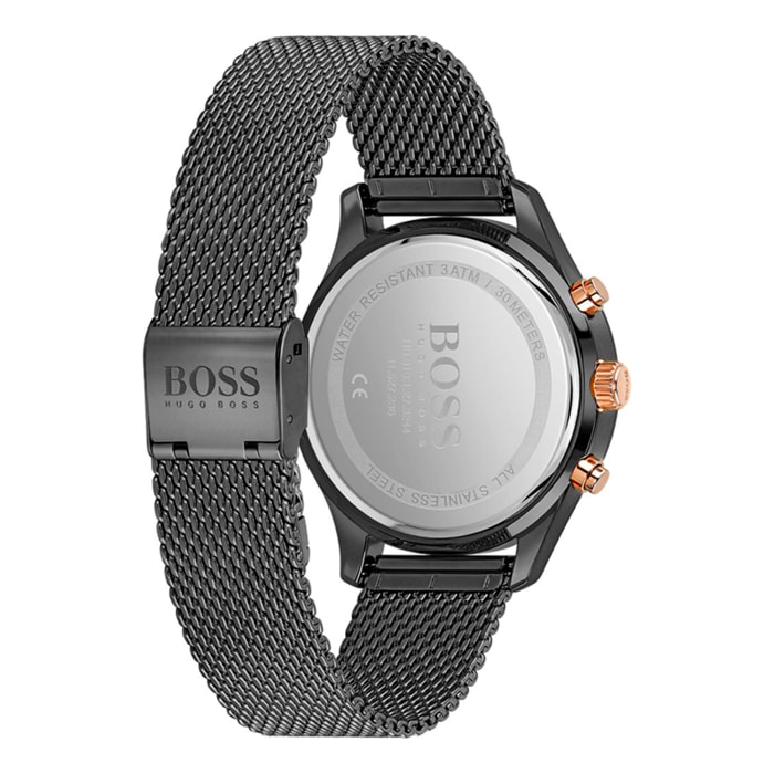 Reloj Boss 1513811 Hombre Analogico Cuarzo con Correa de Acero inoxidable