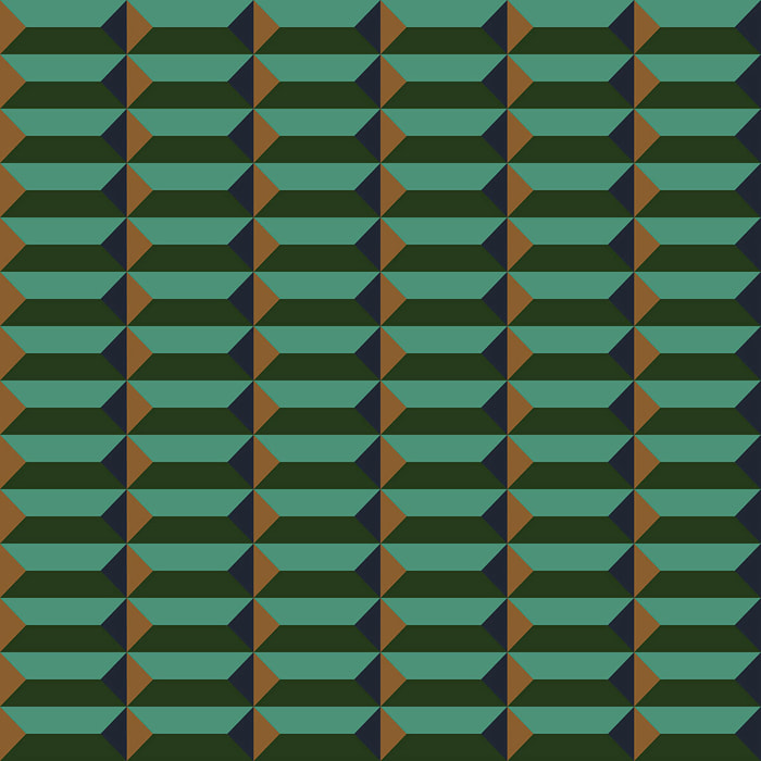 Papier peint, modernist Vert