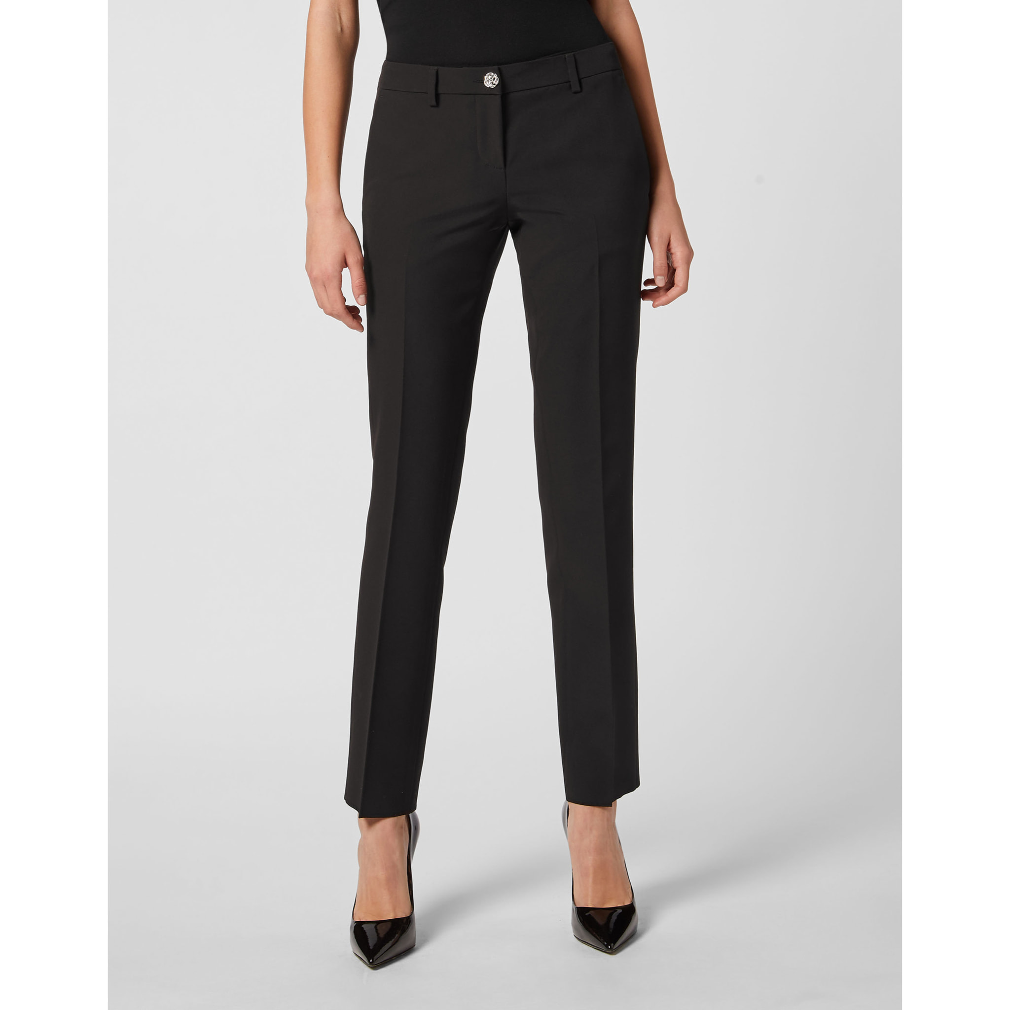 PHILIPP PLEIN Jegging de cintura alta