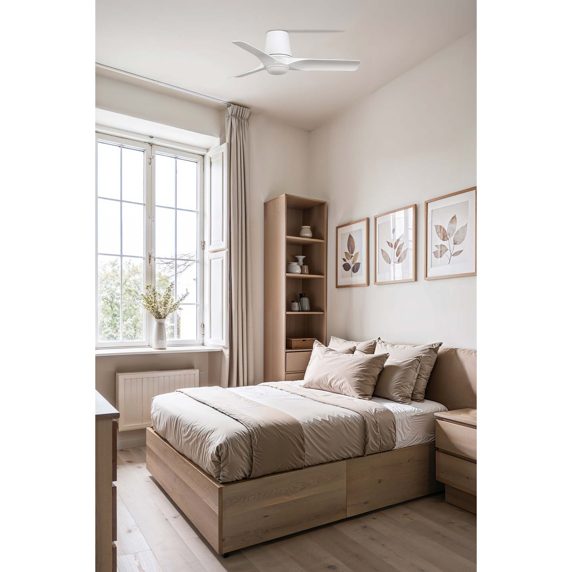 HEY TUB LED S Ventilatore a soffitto  bianca TUYA