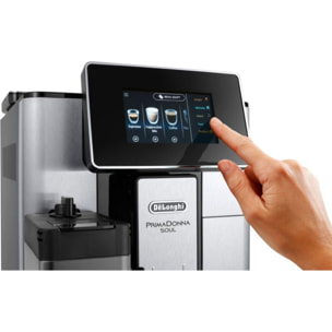 Expresso Broyeur DELONGHI Primadonna Soul ECAM610.75.MB noir