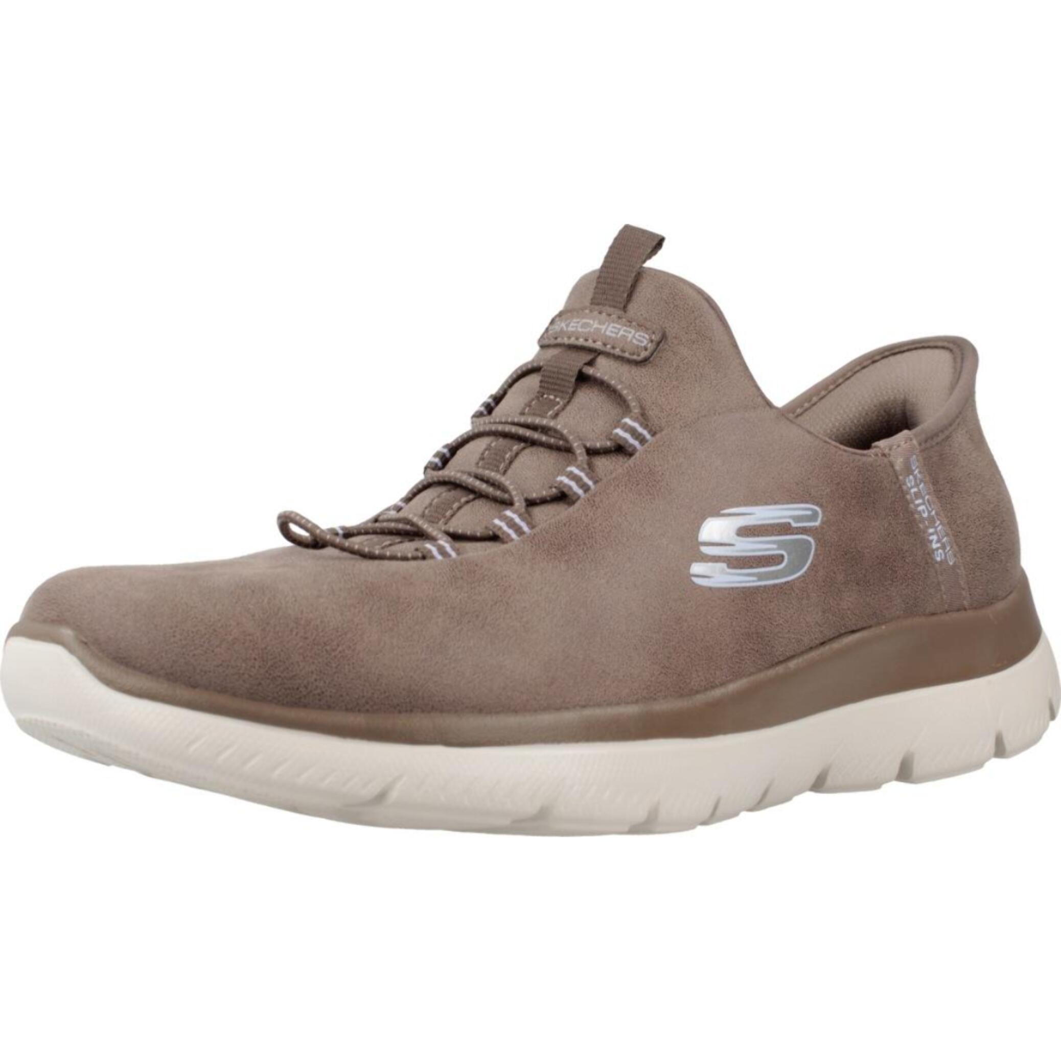 Sneakers De  Mujer Summits-unknown Trai Slip-ins Marron