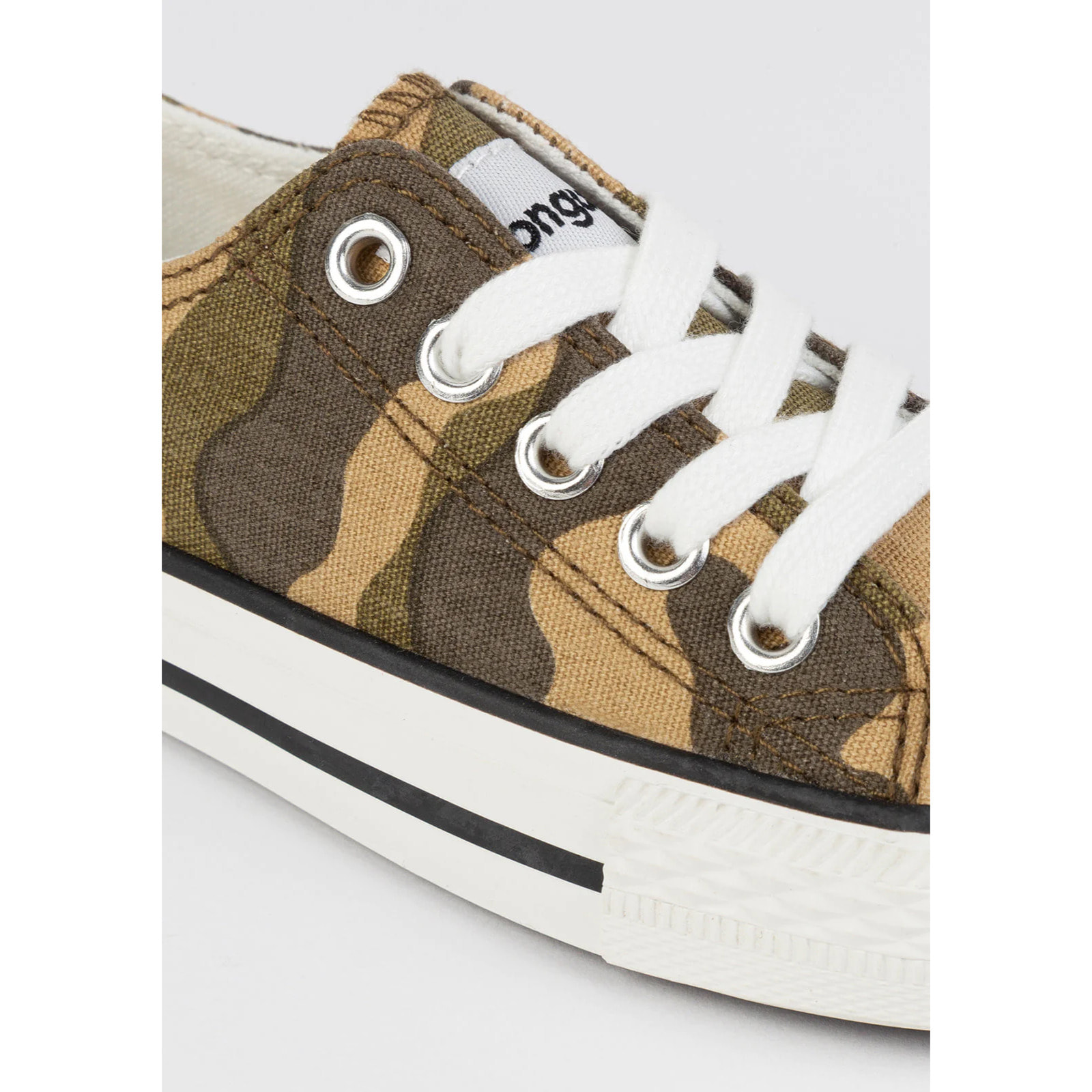 Sneakers unisex in tela mimetica