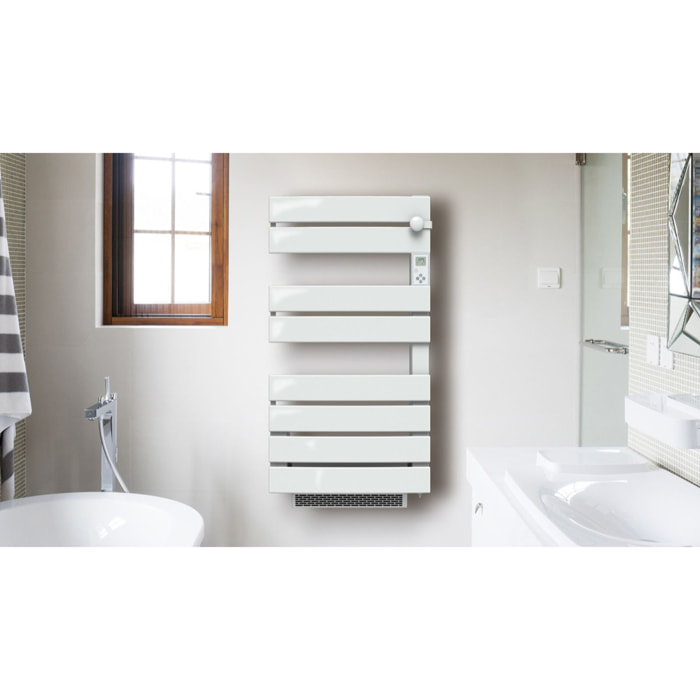 Radiateur seche-serviette 600w soufflerie 1000w