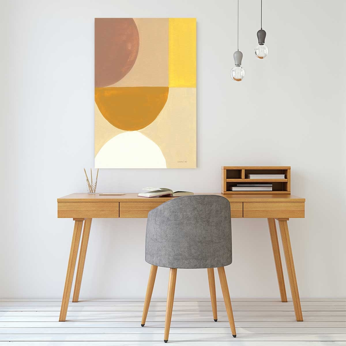 Tableau Soleil retro 50's Tableau alu Dibond