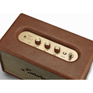 Enceinte résidentielle MARSHALL Acton III Marron - Bluetooth, 60W, design rétro
