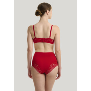 Slip Lace High Waist Brief