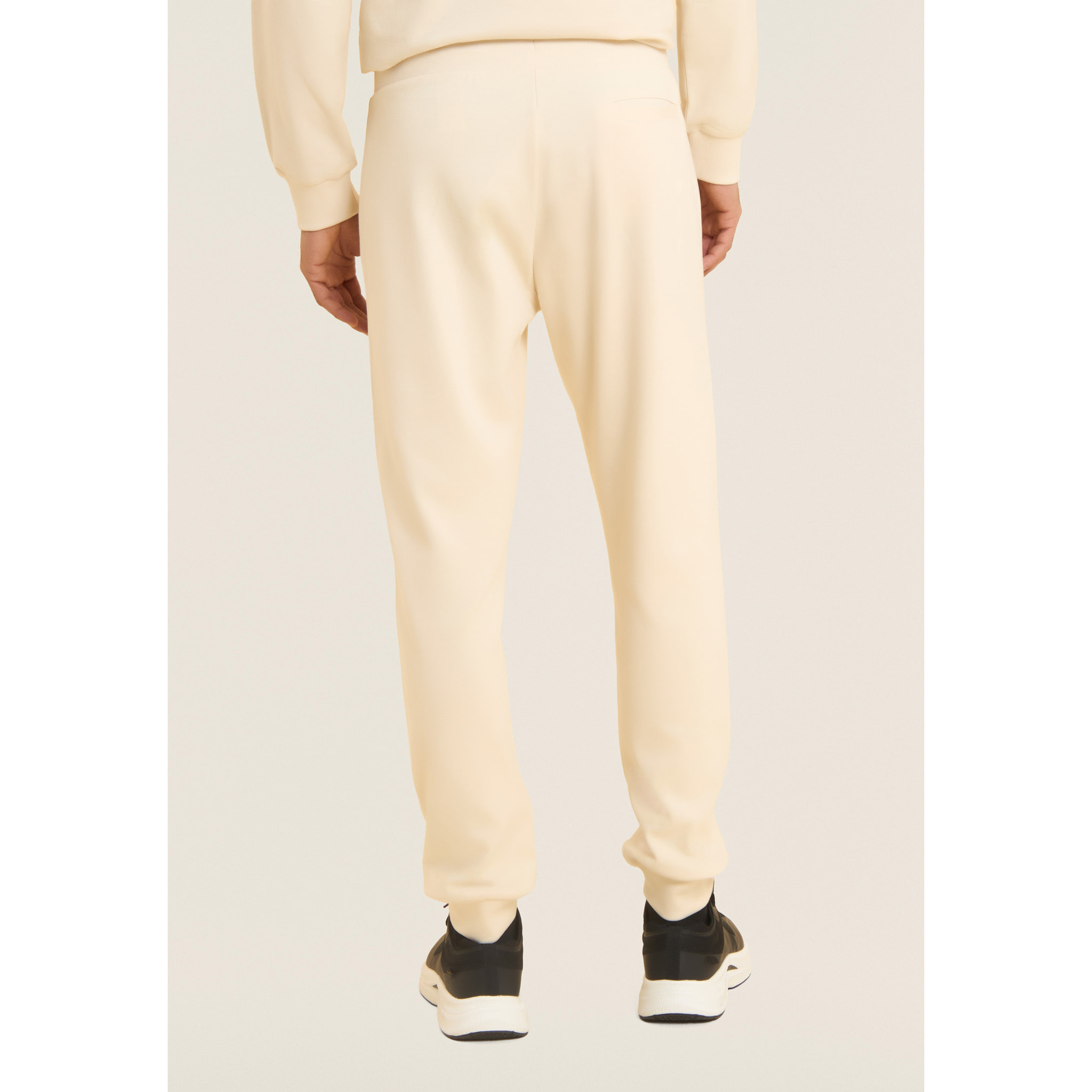 Pantaloni sportivi in cotone con taschino posteriore