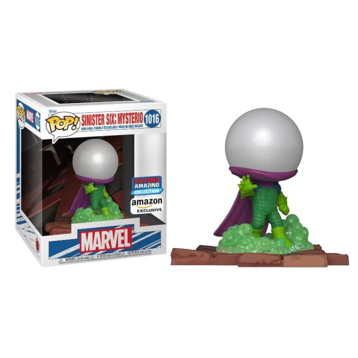 Marvel Pop! Deluxe Vinile Figura Sinister Six: Mysterio Special Edition 9 Cm Funko