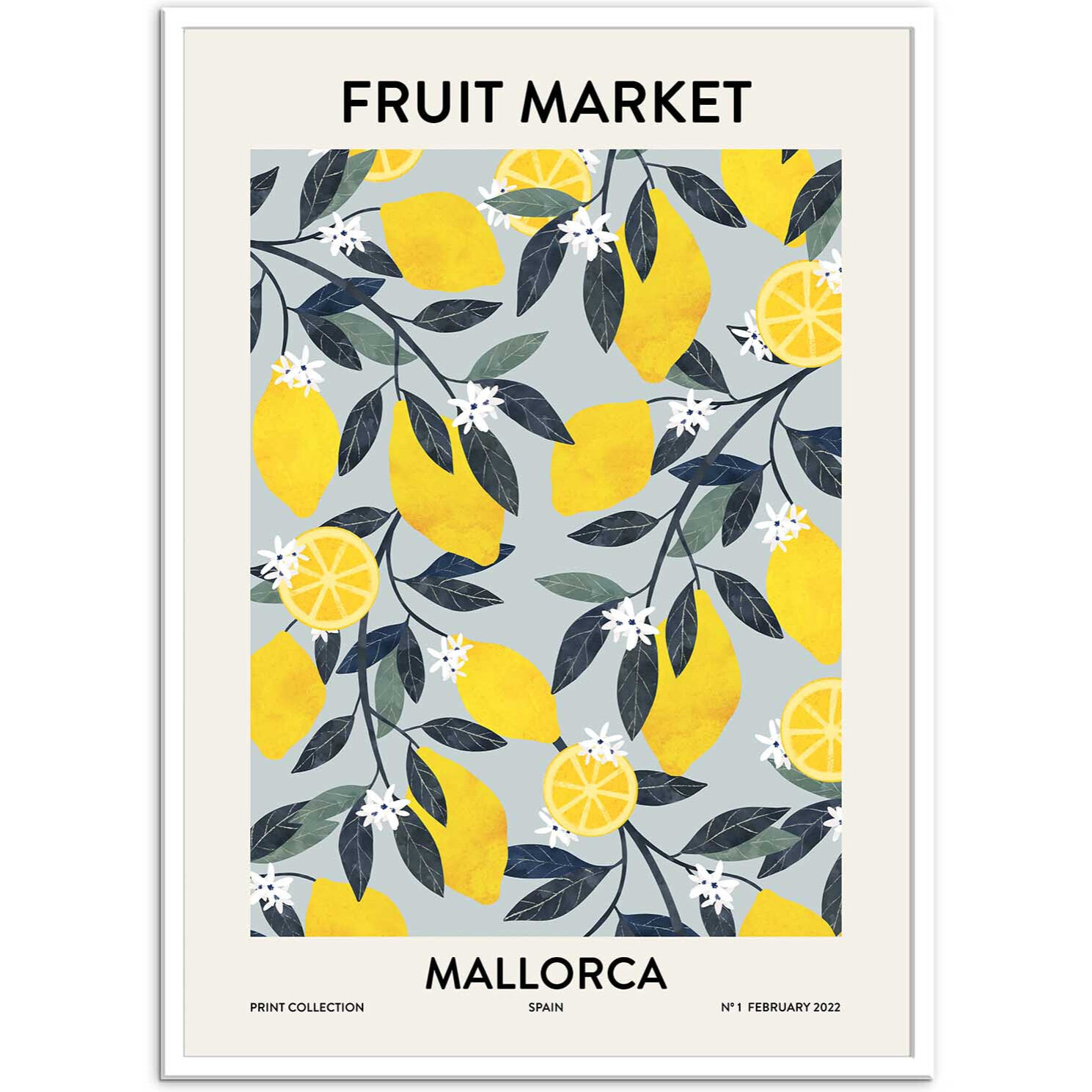 Affiche - Mallorca market - El Buen Limon
