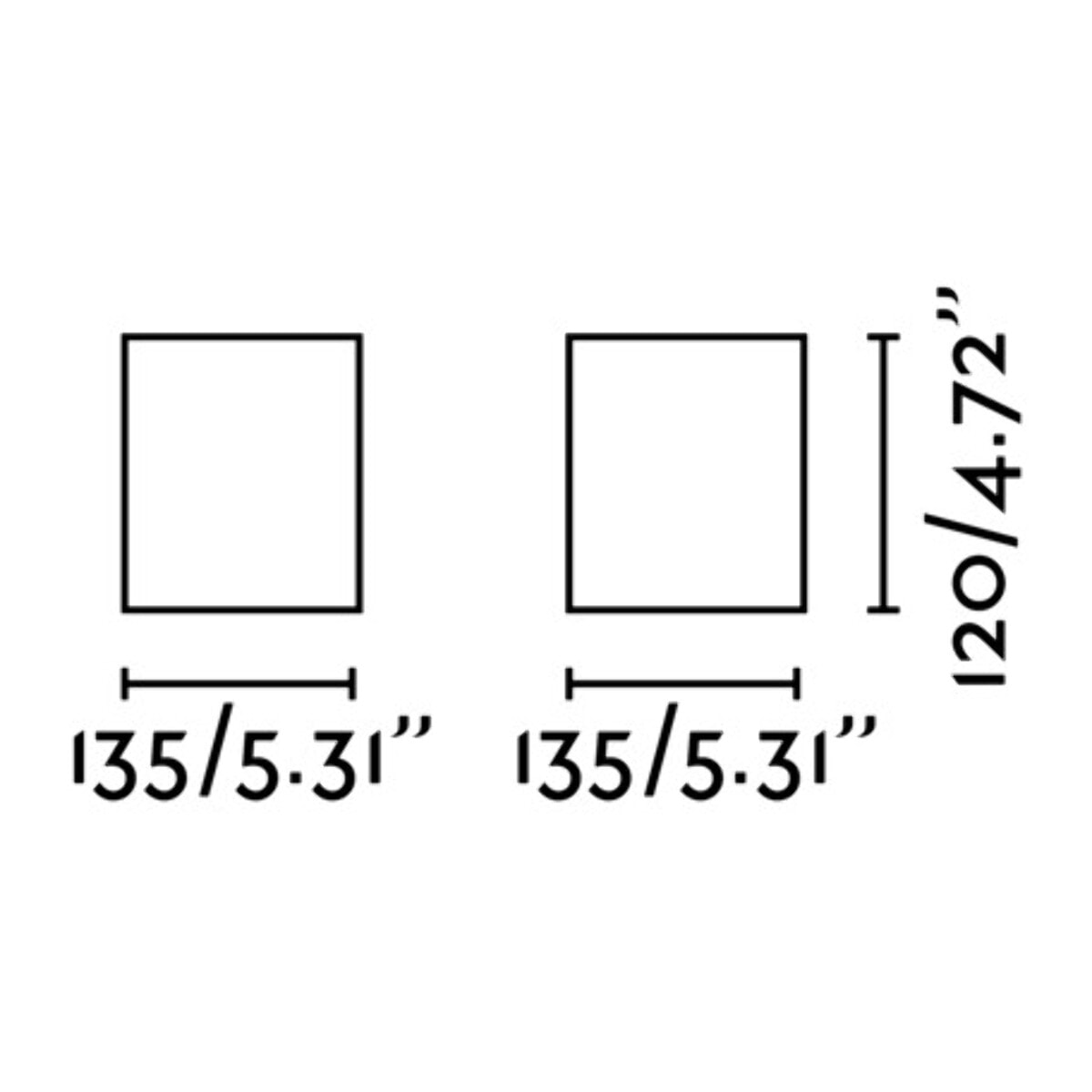 TECTO AR111 Plafonnier blanche