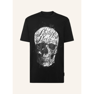 PHILIPP PLEIN T-Shirt Round Neck COURSIVE