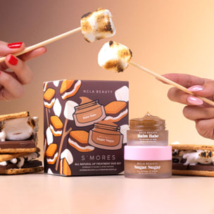 S'Mores - Coffret Duo Baume 10 ml + Scrub 15 ml + Exfoliant en Silicone