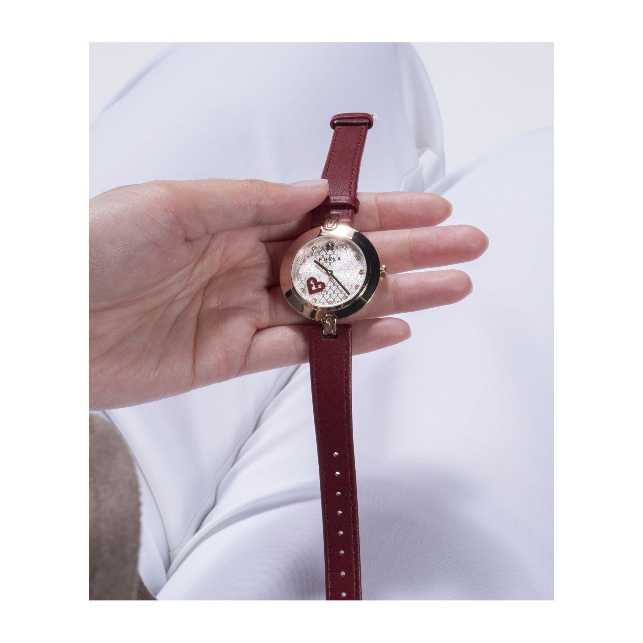 Furla Orologio Analogico Furla Logo Links