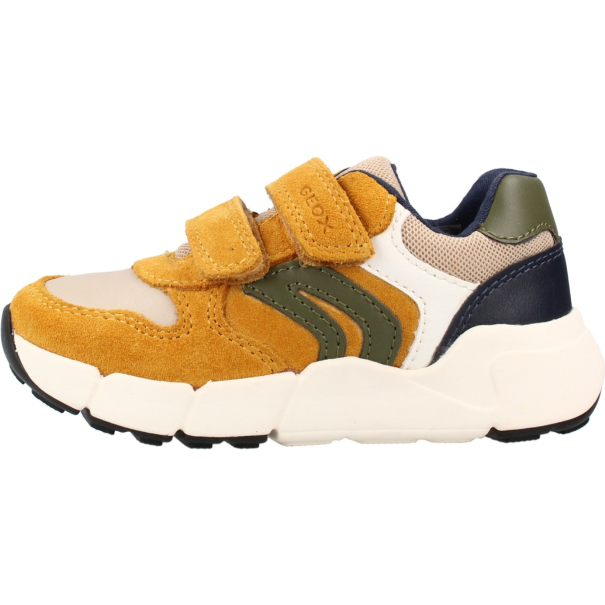 Zapatillas Niño de la marca GEOX  modelo B656GC 05422 B FLEXYPER AMARILLO
