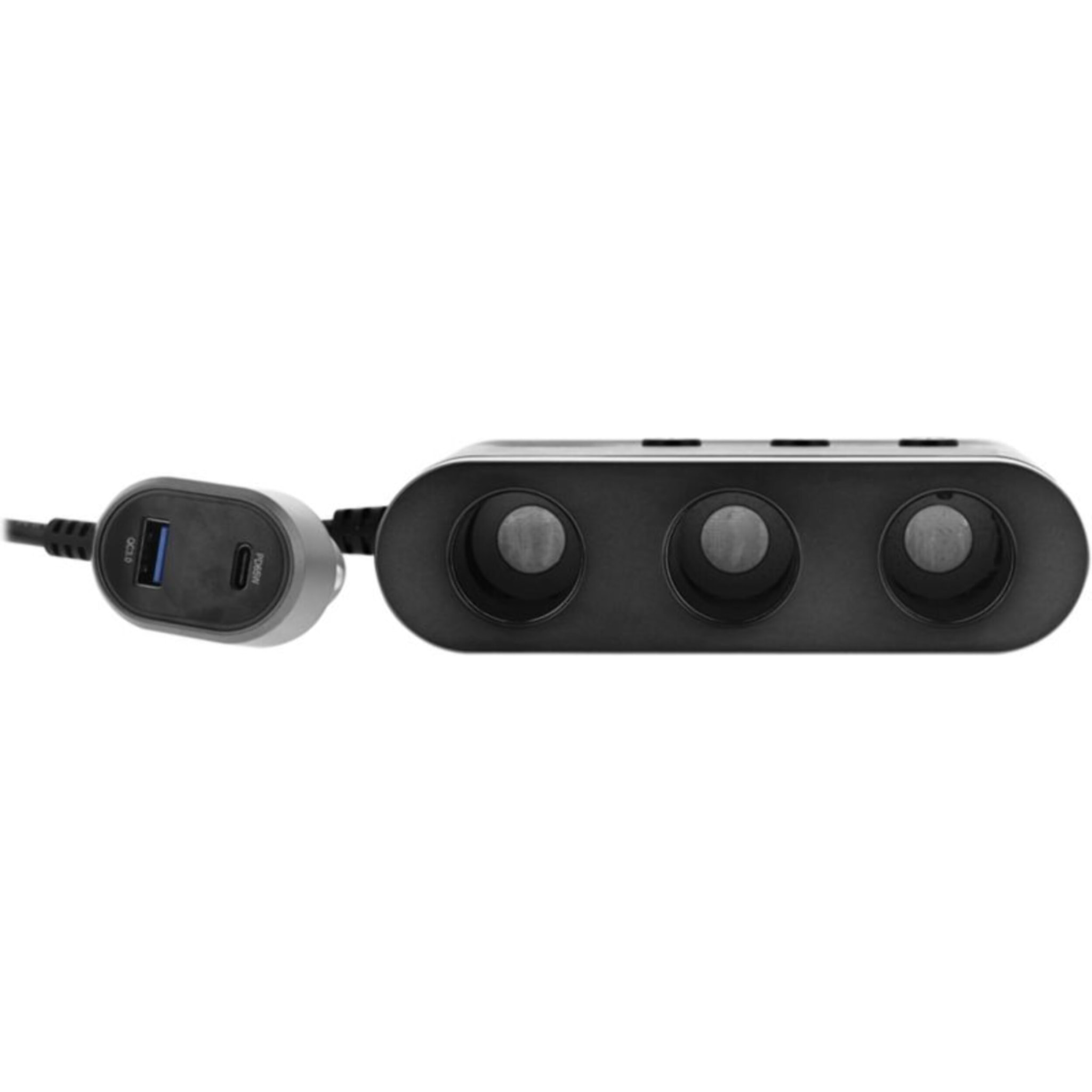 Chargeur allume-cigare TNB 7 en 1 prises USB-C noir