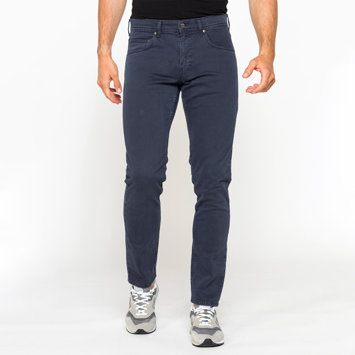 JEANS COLOR SLIM FIT IN BULL DENIM STRETCH TINTO OLD