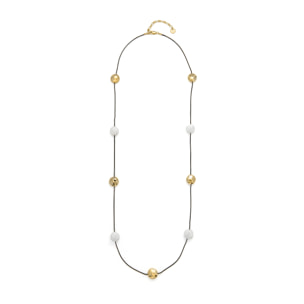 Collar Glost acabado oro amarillo 18k