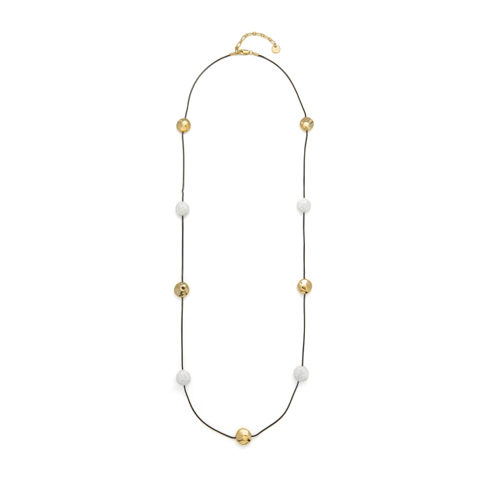 Collar Glost acabado oro amarillo 18k