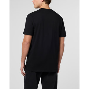 PHILIPP PLEIN Round Neck T-Shirt Embossed Signature