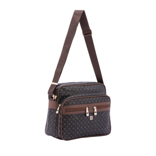 Borsa a tracolla  da donna ecopelle Prodotto Vegano 24x29x13 cm