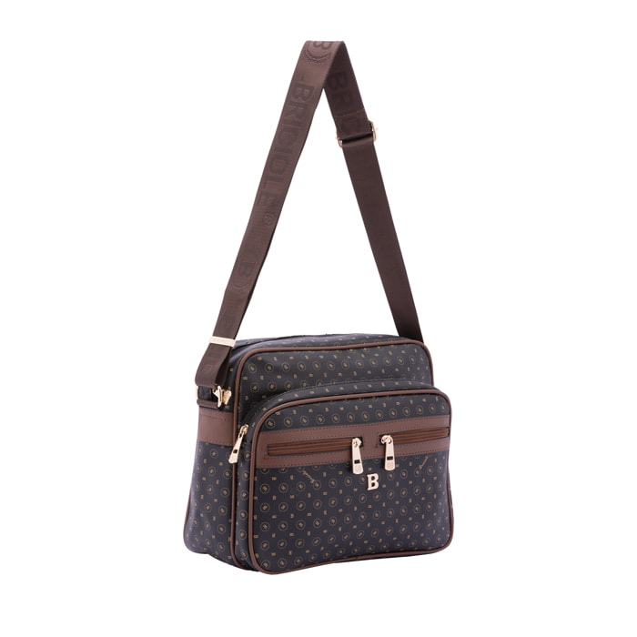Borsa a tracolla  da donna ecopelle Prodotto Vegano 24x29x13 cm