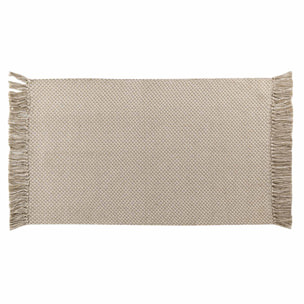 Tapis rectangle ' - Effet naturel' - Marron Clair
