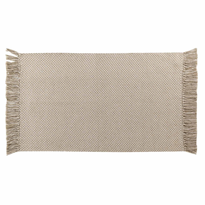 Tapis rectangle ' - Effet naturel' - Marron Clair