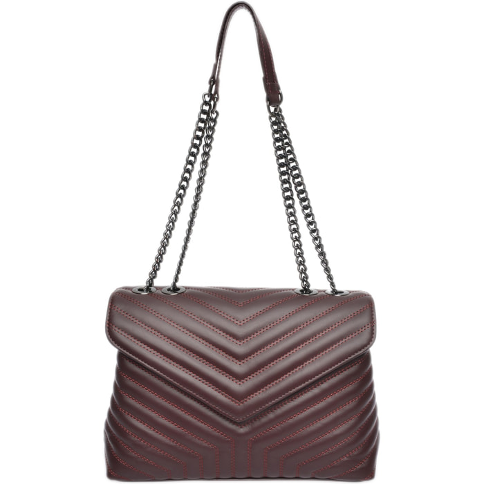 Borsa a tracolla Roberta M Bordeaux