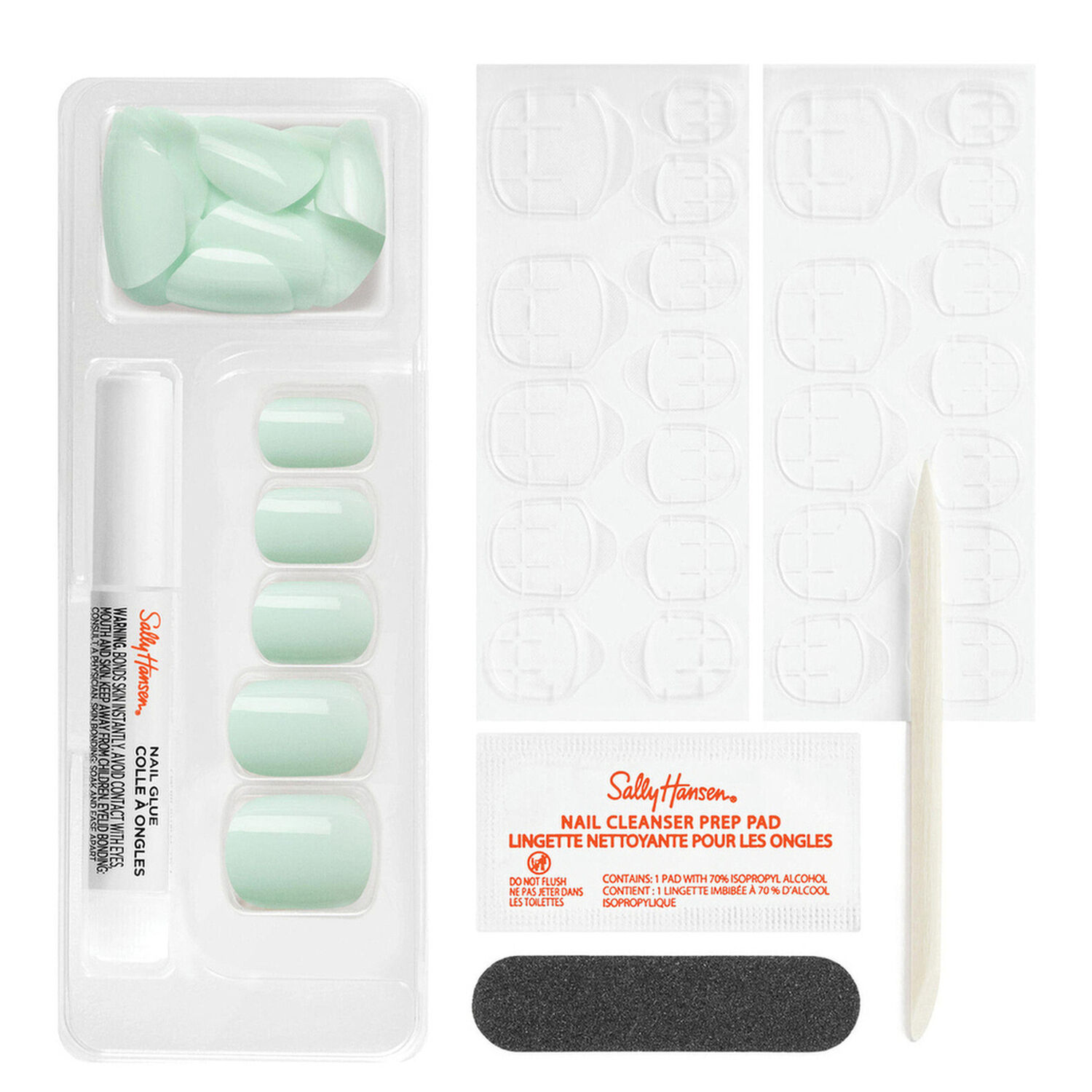 Salon Effects Perfect Press-On - Faux Ongles Press-On