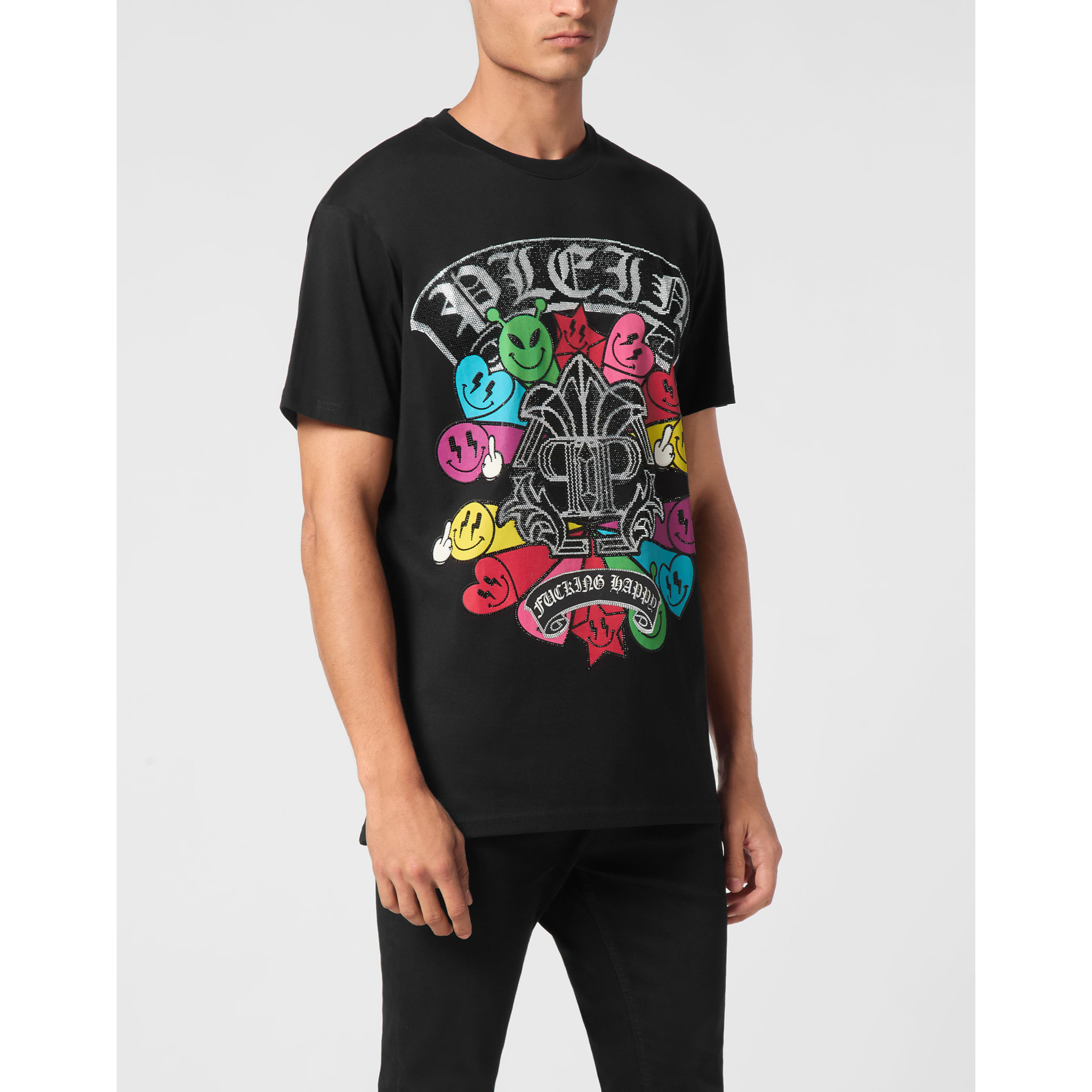 PHILIPP PLEIN Camiseta Cuello Redondo
