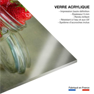 Tableau de cuisine saveurs de l'été  Tableau plexiglas