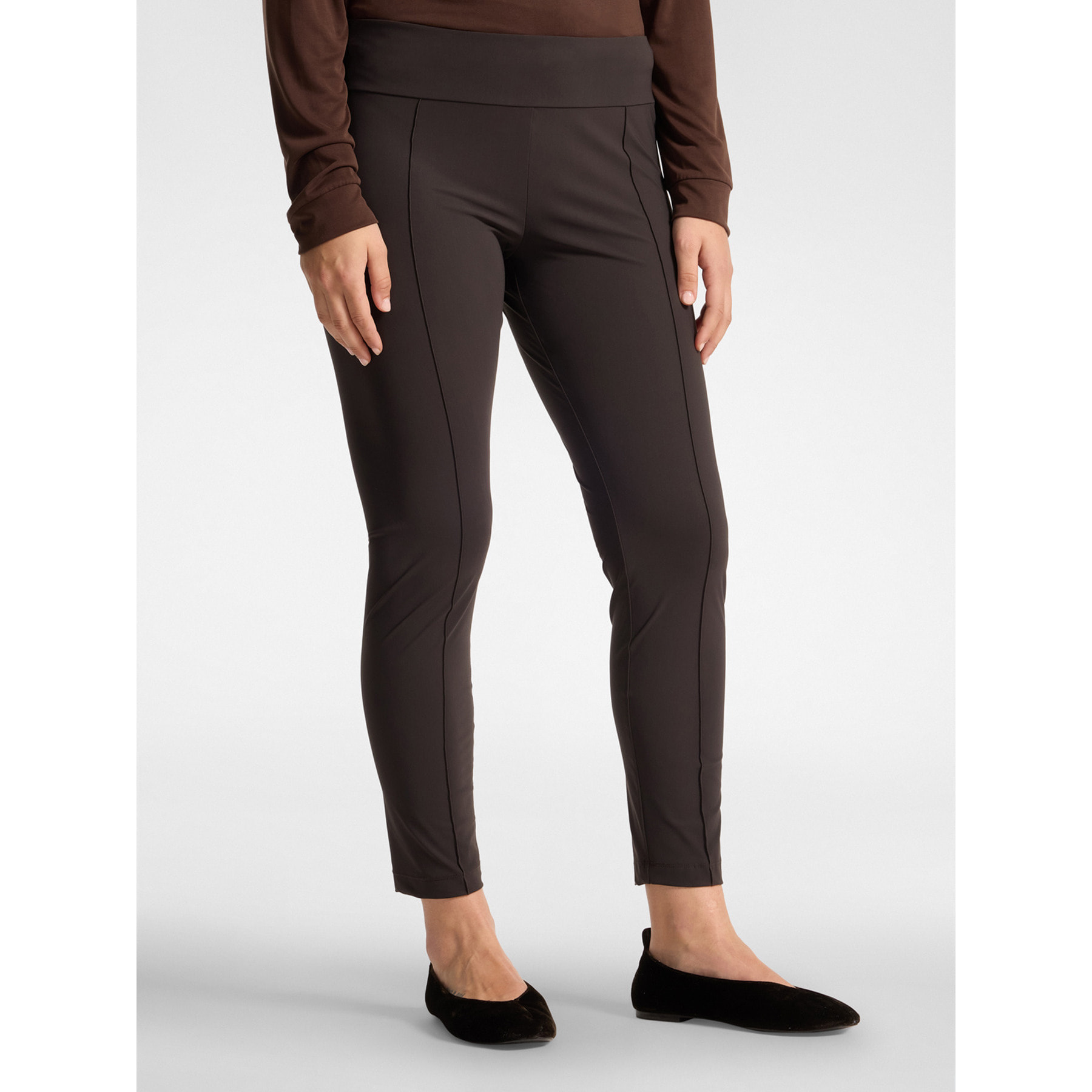 Elena Mirò - Leggings in jersey - Marrone