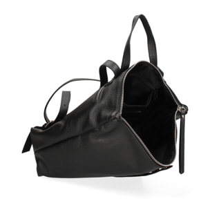 Borsa a mano da donna - Modello False - Vera pelle - 30.0 x 30.0 x 12.0 cm