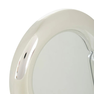 Miroir à poser Sky H.30cm plastique argent
