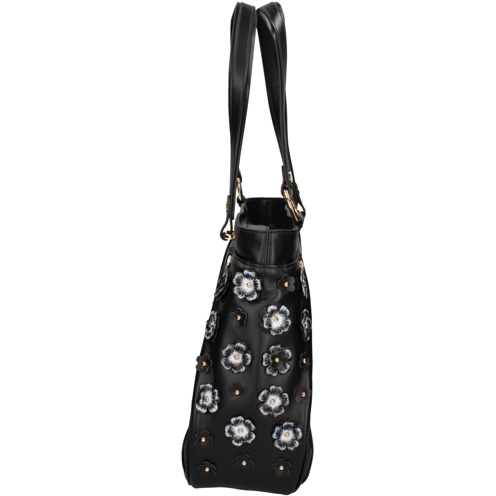 Borsa a spalla  da donna In Vera pelle Made in Italy 36x28x10 cm