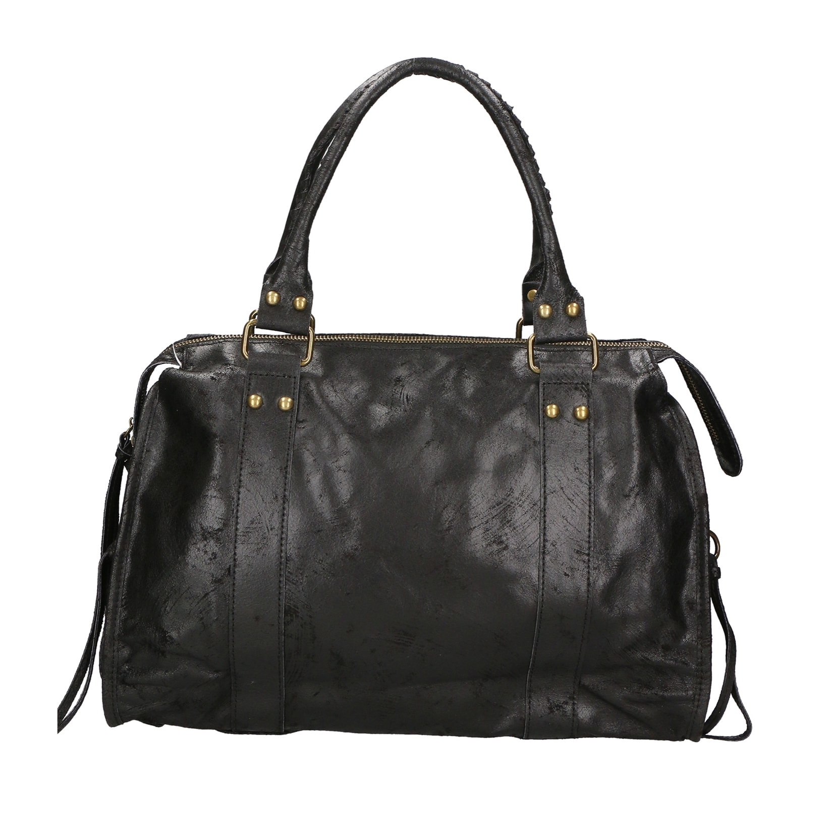 Borsa a spalla da donna - Modello Elara - Vera pelle - 41.0 x 28.0 x 13.0 cm