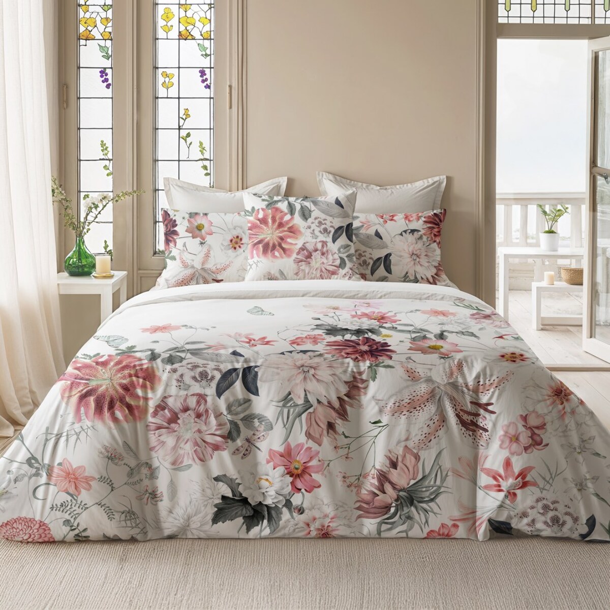 Housse de couette alur blanc