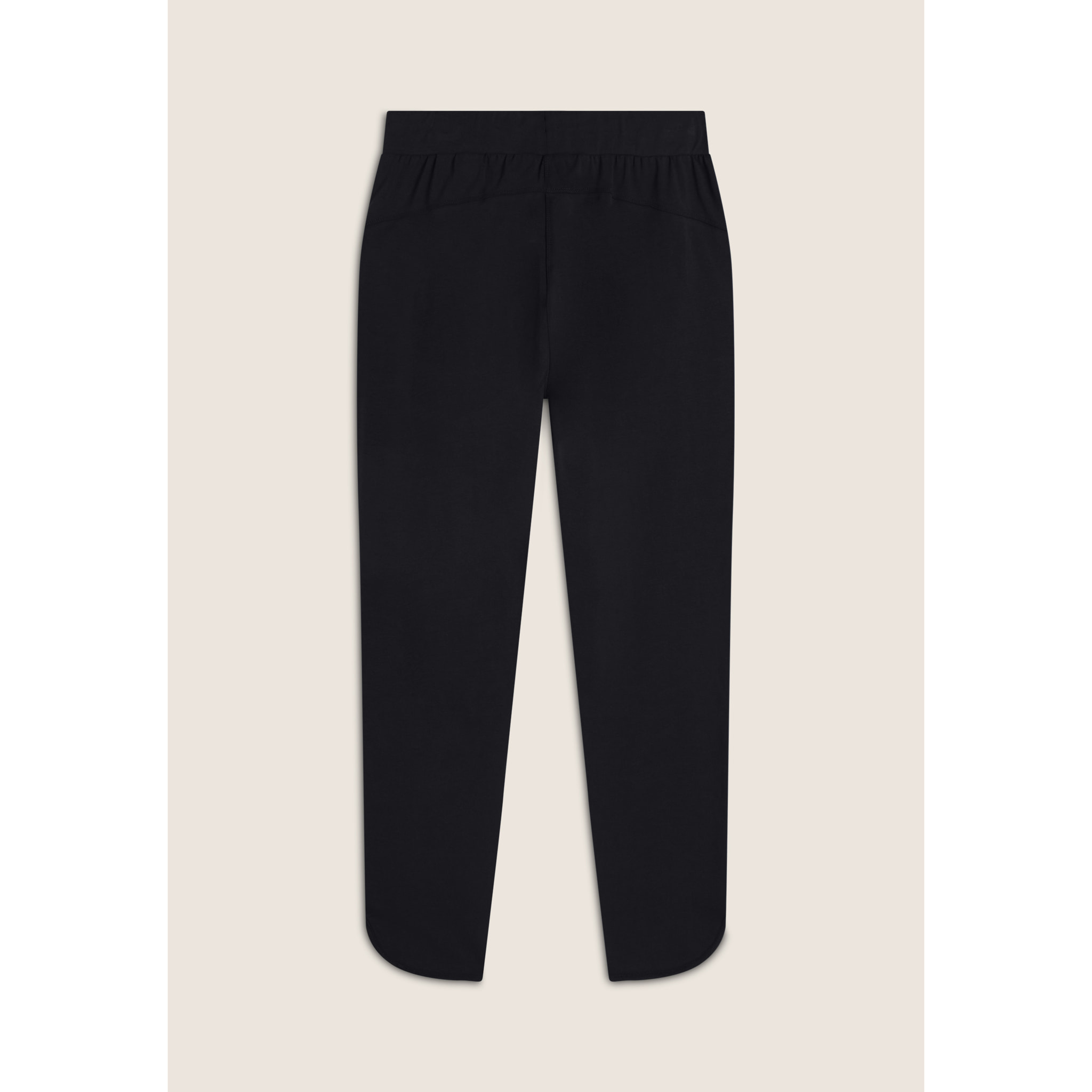 Pantaloni slim fit in jersey con dettagli floreali