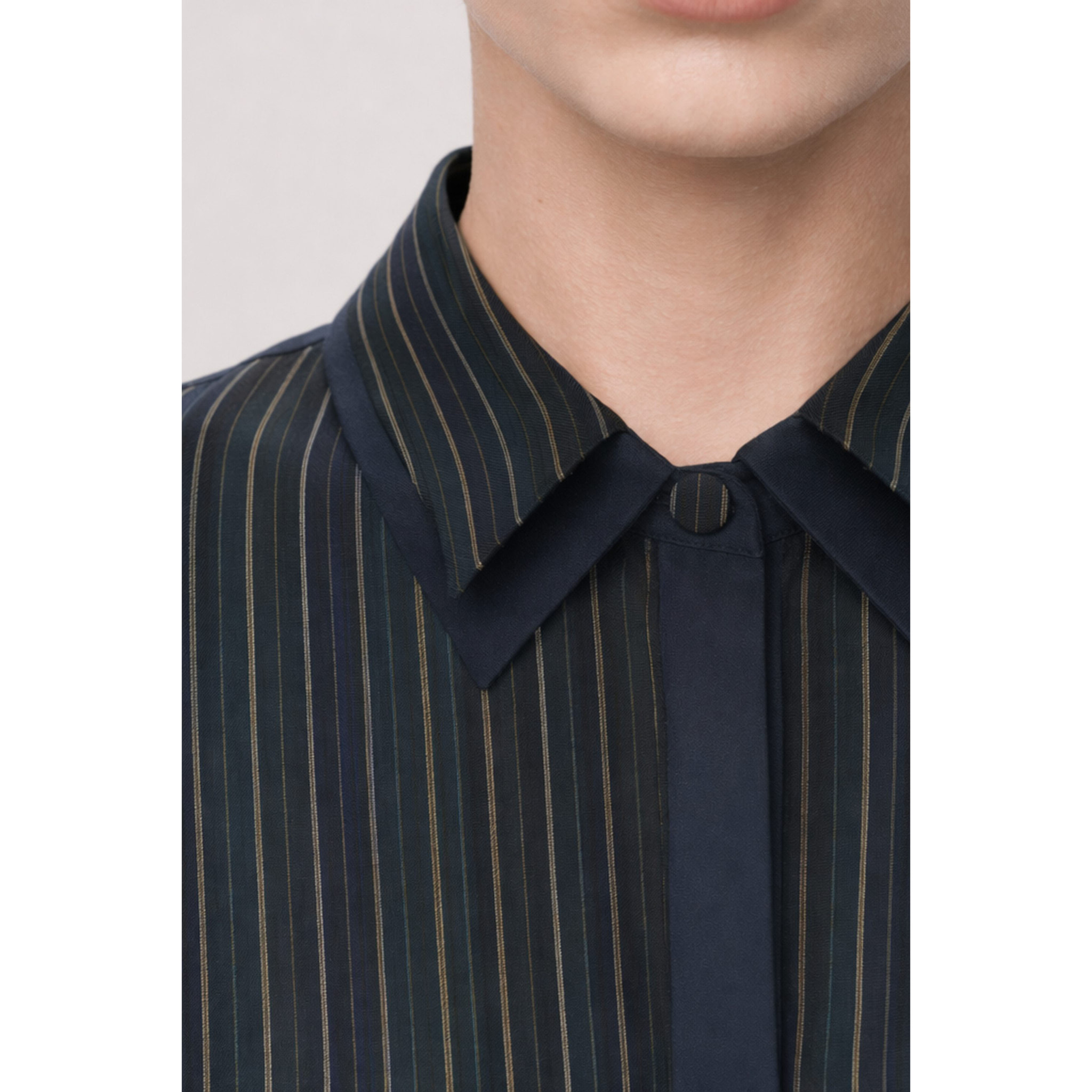 Kocca - Camicia da donna in viscosa a righe a maniche lunghe Donna