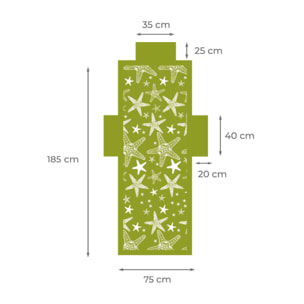 Telo Mare Lettino In Microfibra Disegno Miami