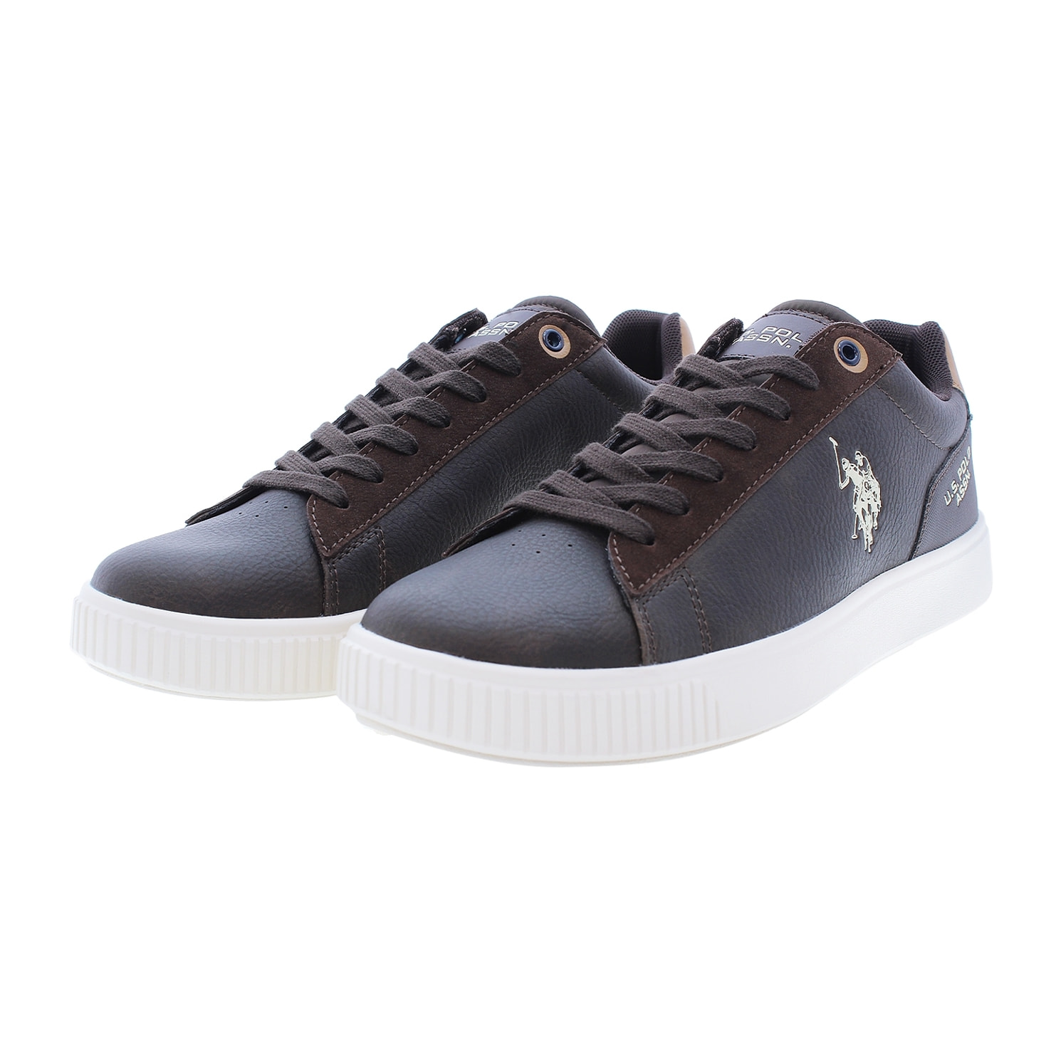 Sneakers U.S. Polo Assn. marrone scuro