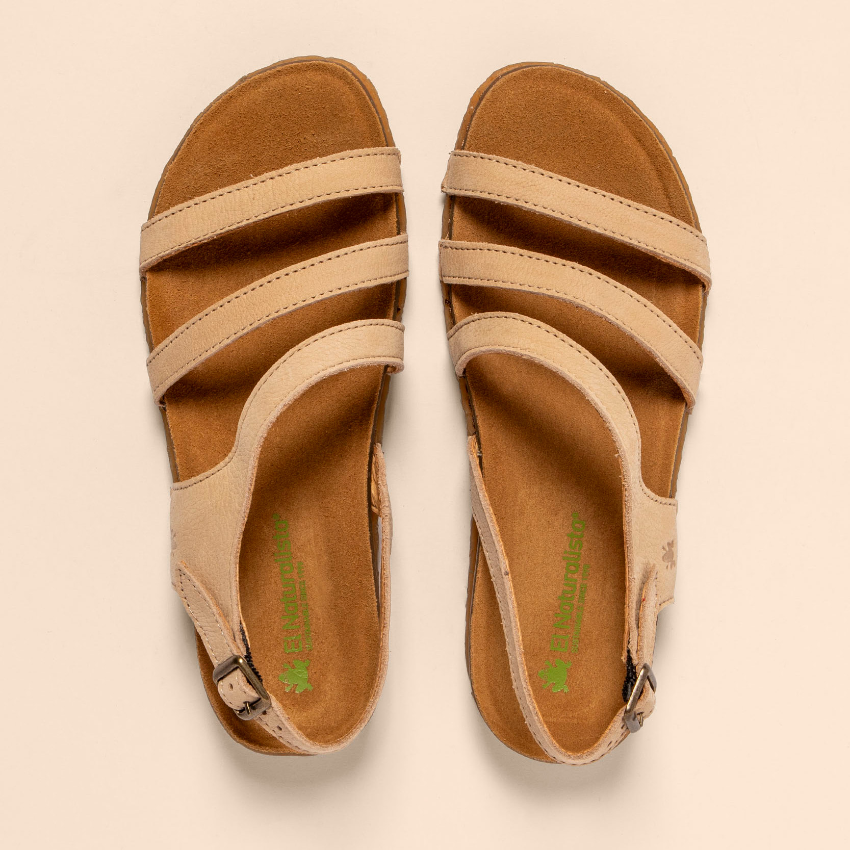 Sandalias N5811 NOBUCK LAVADO CREAM/PANGLAO color Cream